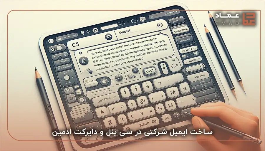 ساخت ایمیل شرکتی در سی پنل و دایرکت ادمین